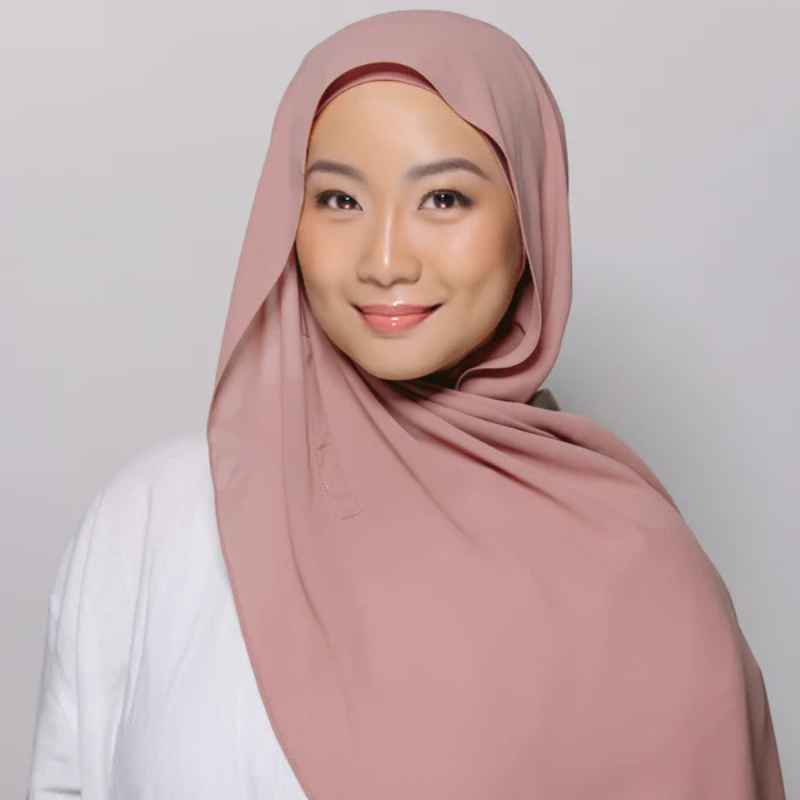 Magnetischer Chiffon-Sofort-Hijab