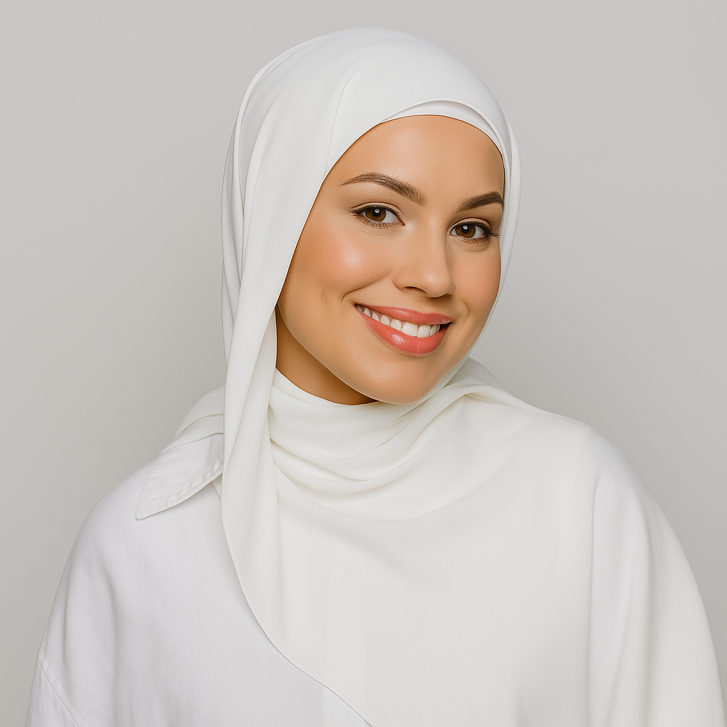 Magnetischer Chiffon-Sofort-Hijab