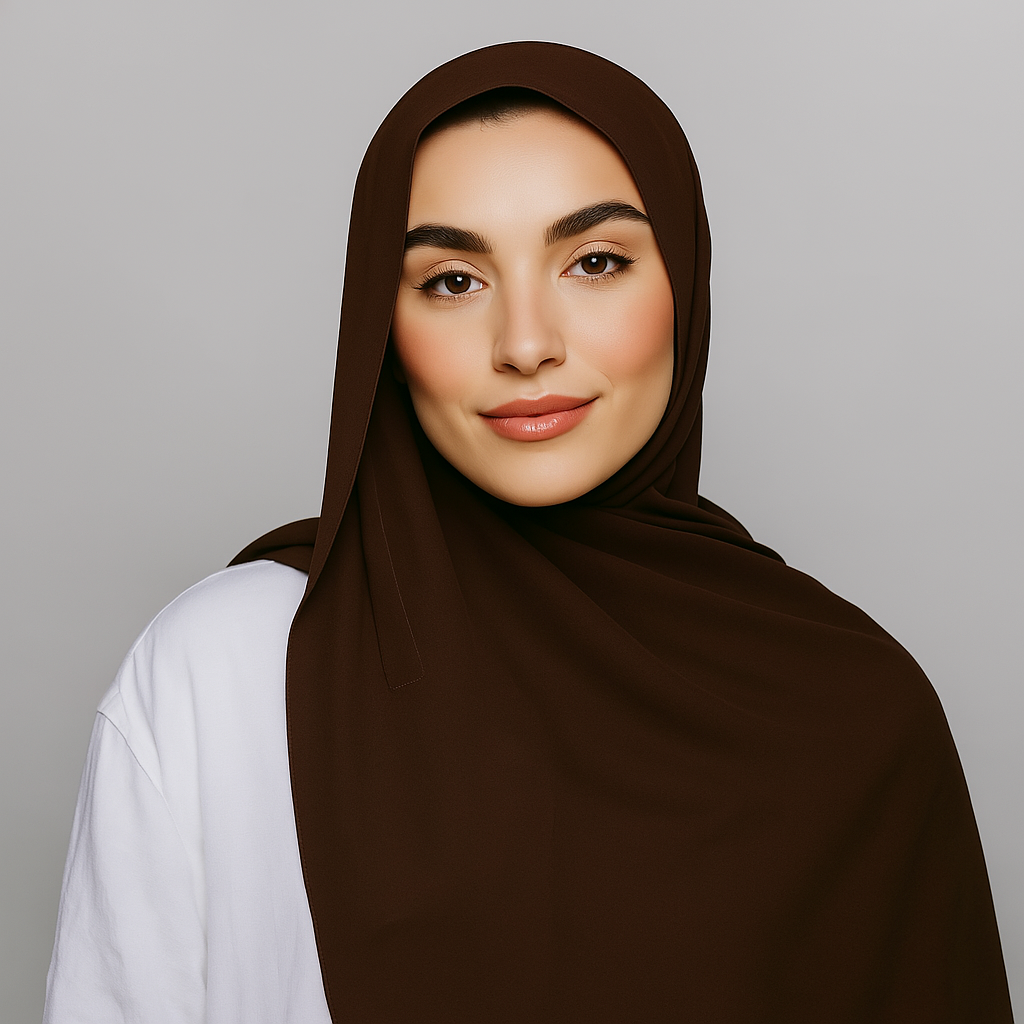 Magnetischer Chiffon-Sofort-Hijab